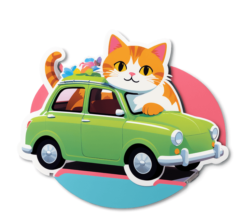 cat car
